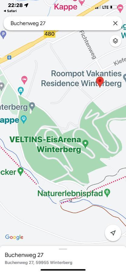 Veltins-Arena Fewo Buchenweg 27 Appartement Winterberg Exterior foto